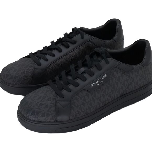 Michael Kors Men Keating Mini Logo Fashion Sneaker Black Size 12 main image 4